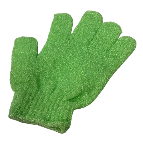 Green Scrub Glove